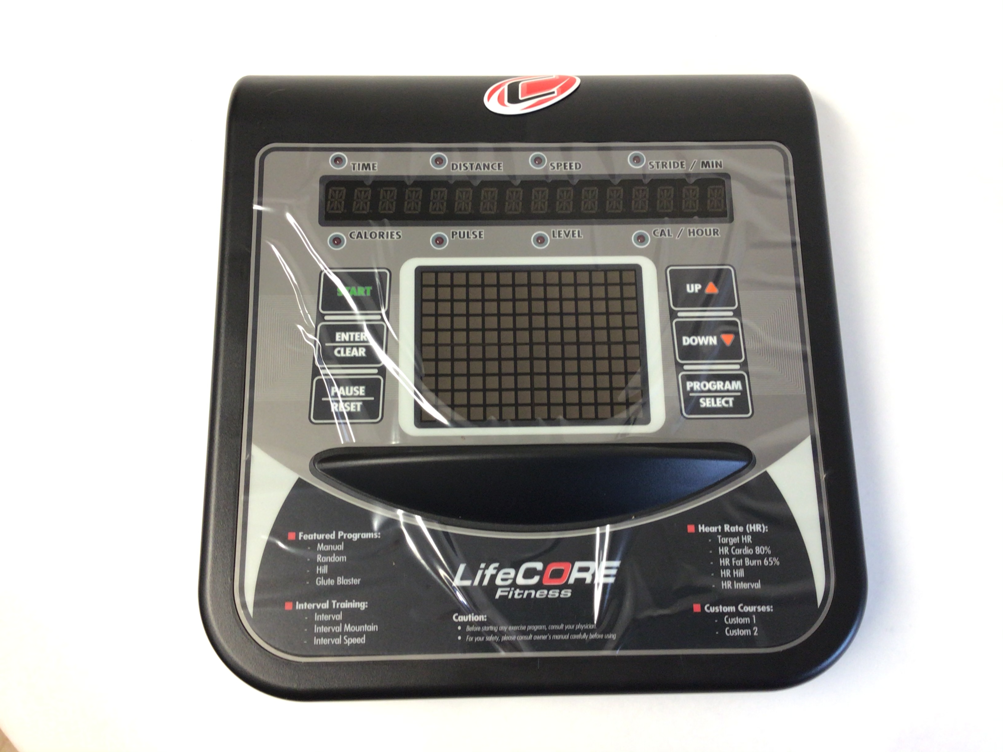 Lifecore LC-CD500-2Y93 Center Drive Elliptical Display Console