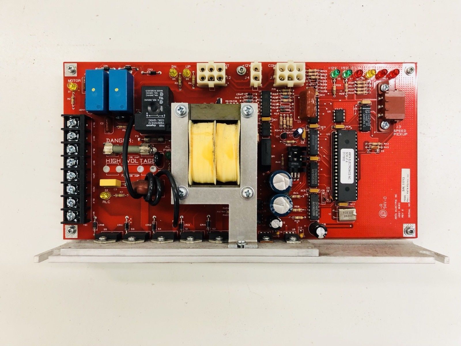 Landice l7 l8 l9 Treadmill Motor Control Board Red Lower Speed Controller 70080 (Used)