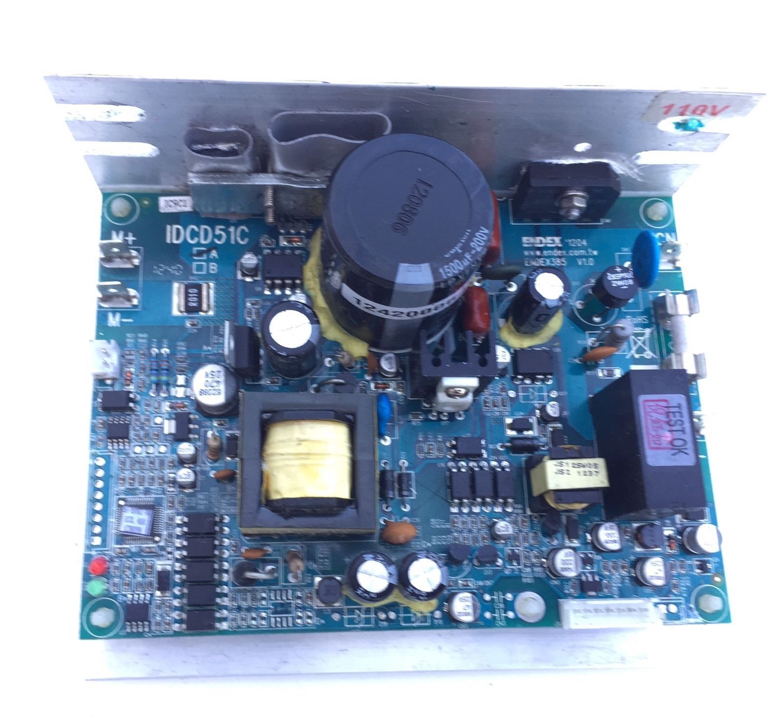 LifeSpan TR1200DT Desk Treadmill Motor Control Board Lower Controller LPCA 403211500200010 IDCD51C (Used)