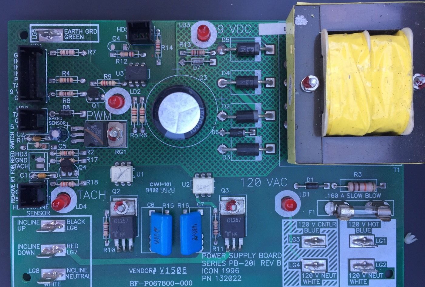 Power Supply Board (Used)