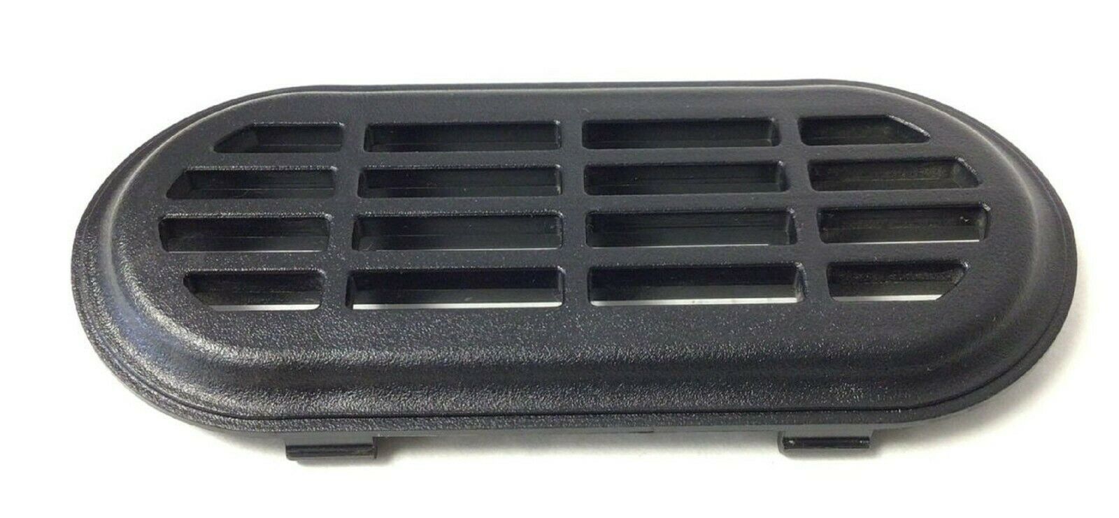 fan grill, (open) - abs(black)