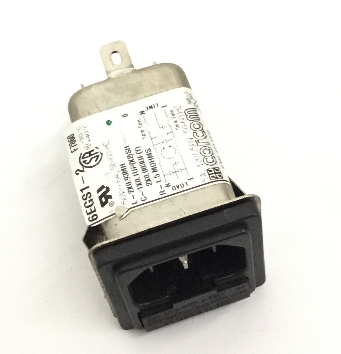 Power Entry Inlet Corcom