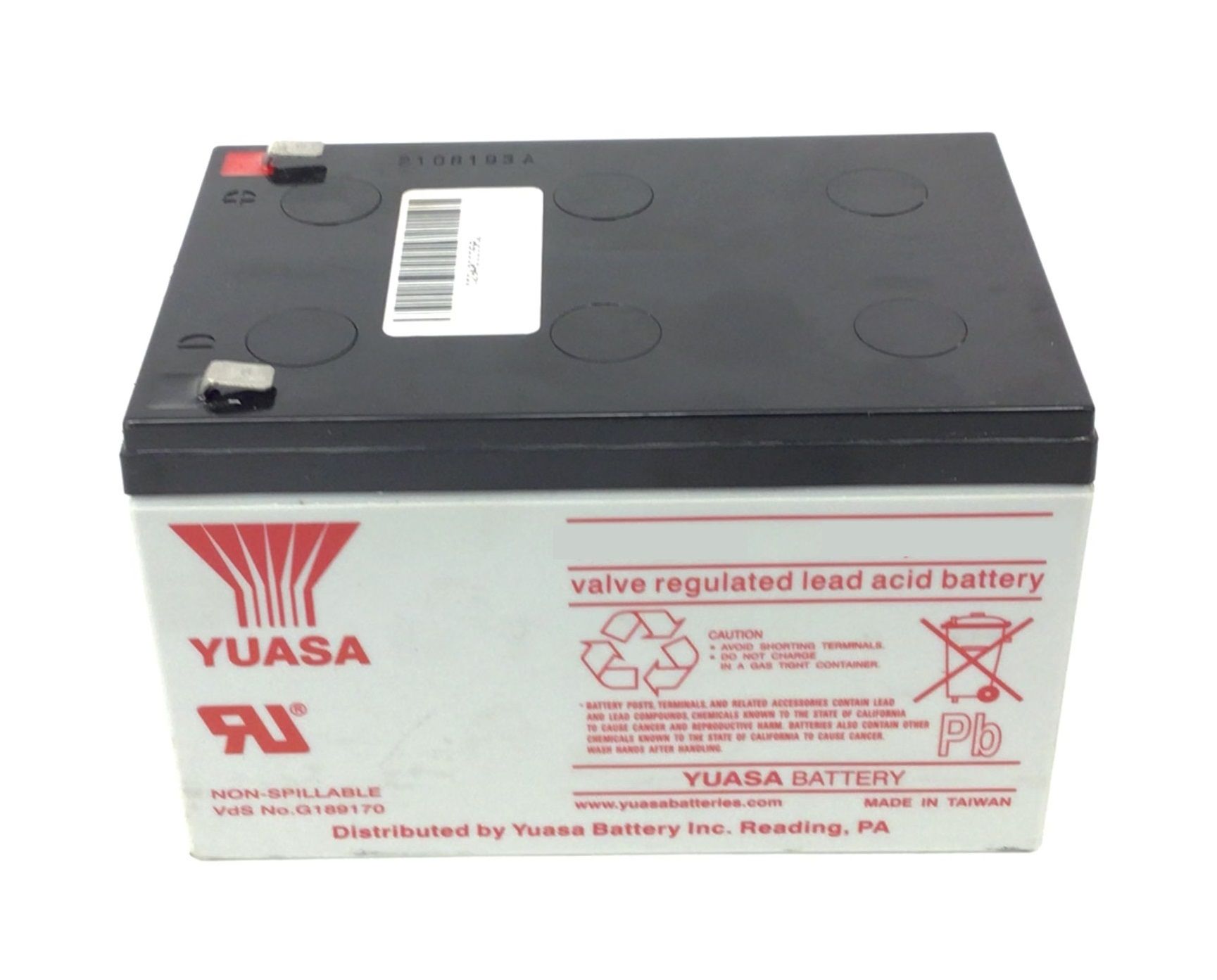 Sealed lead acid 12V battery (Used)