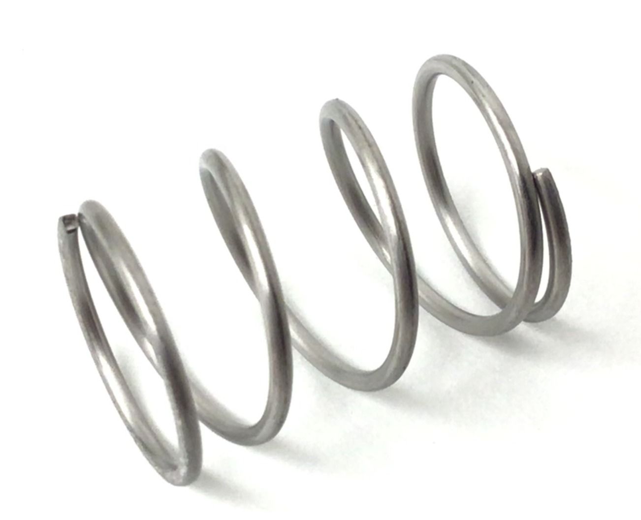 Compression Spring 1 302 Stainless Steel Corrosion-Resistant Compression Springs, 0.875 Long, 0.6 Od, 0.51 Id (Used)