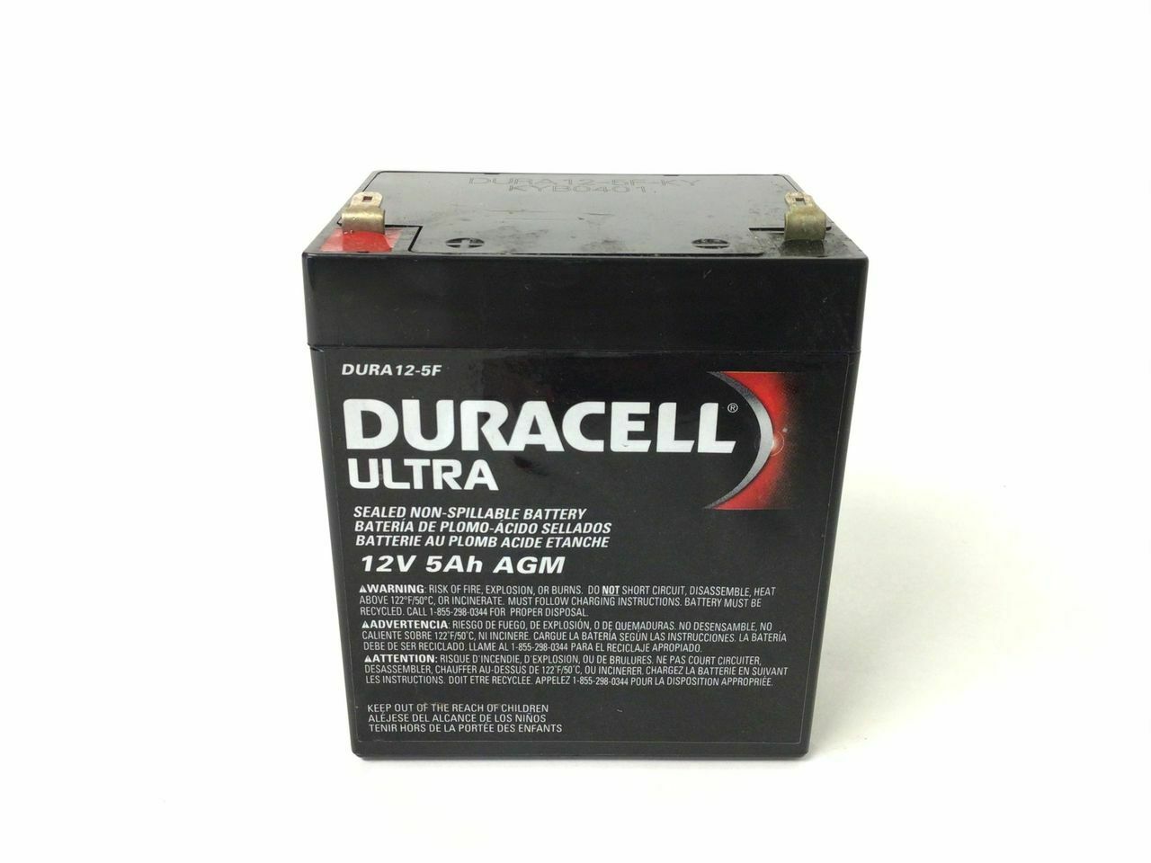 Lead Acid Battery 12V DURA 12-5F KYBO401 (Used)