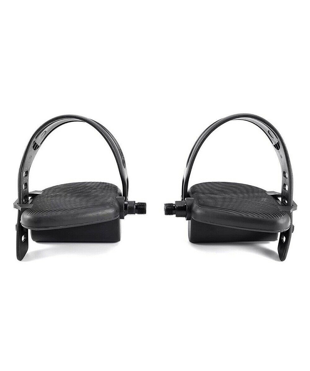 Pedal Pair Set with Strap 9/16 (New)