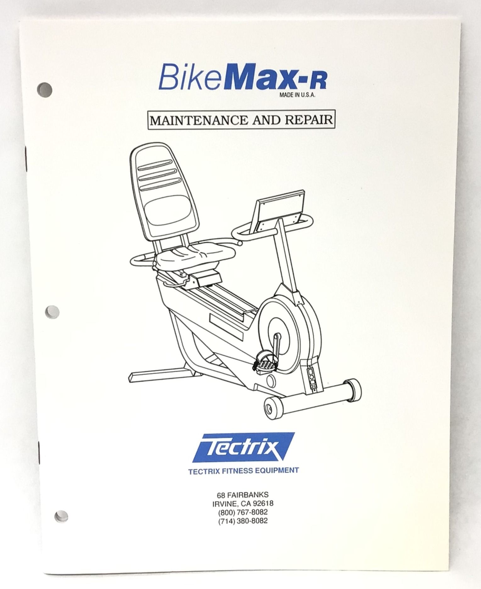 Bikemax R Maintenance and Repair