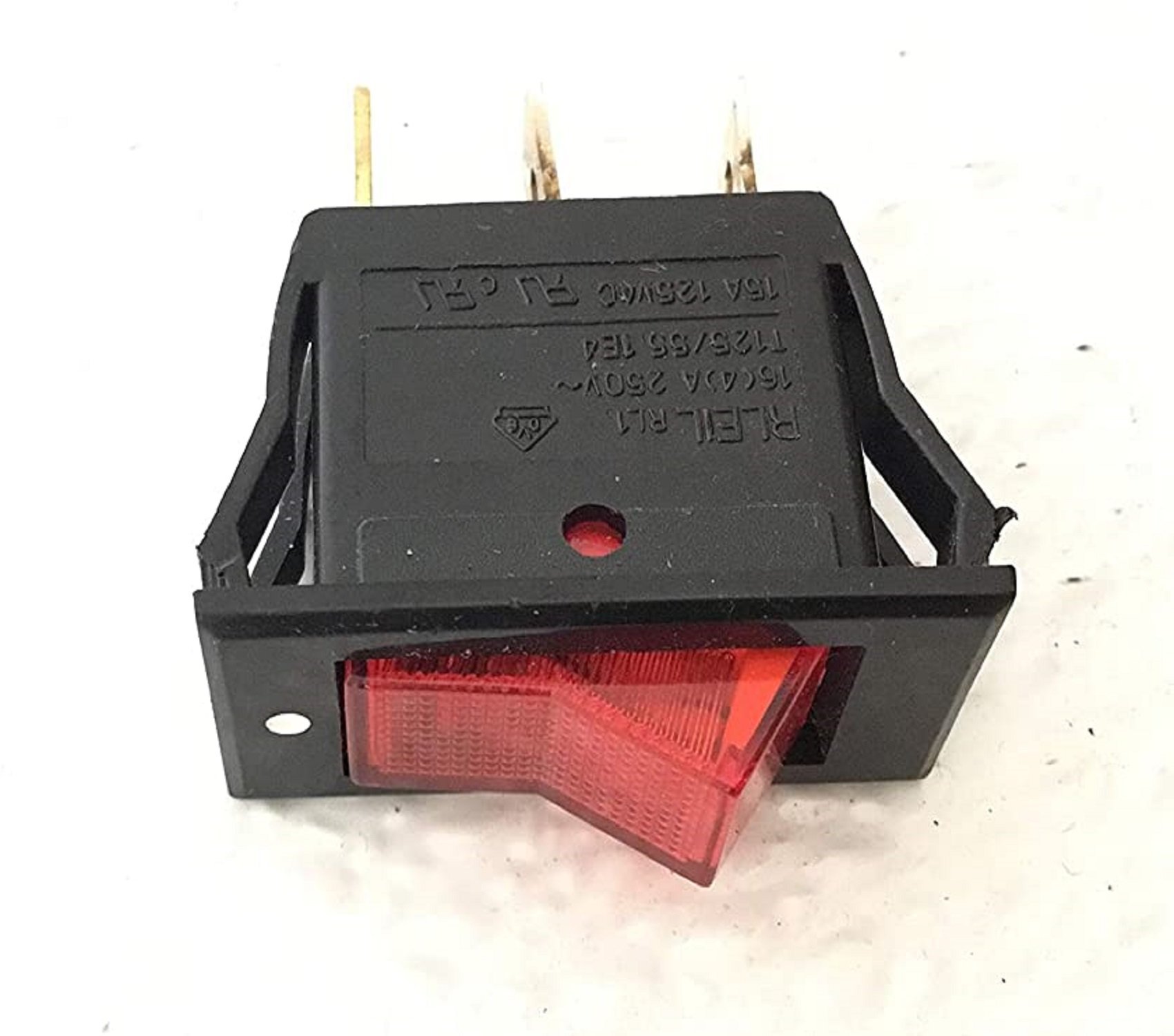 Power Entry On Off Switch 15A (New)