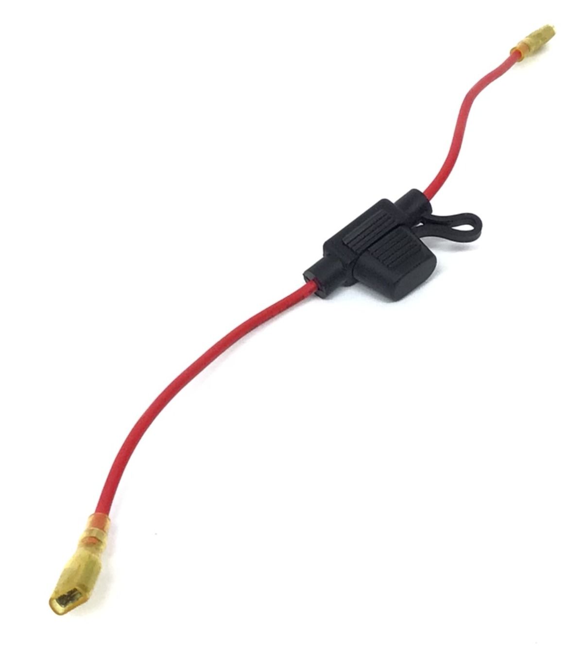 Red Wire with Fuse and Socket Holder Battery Wire (Used)