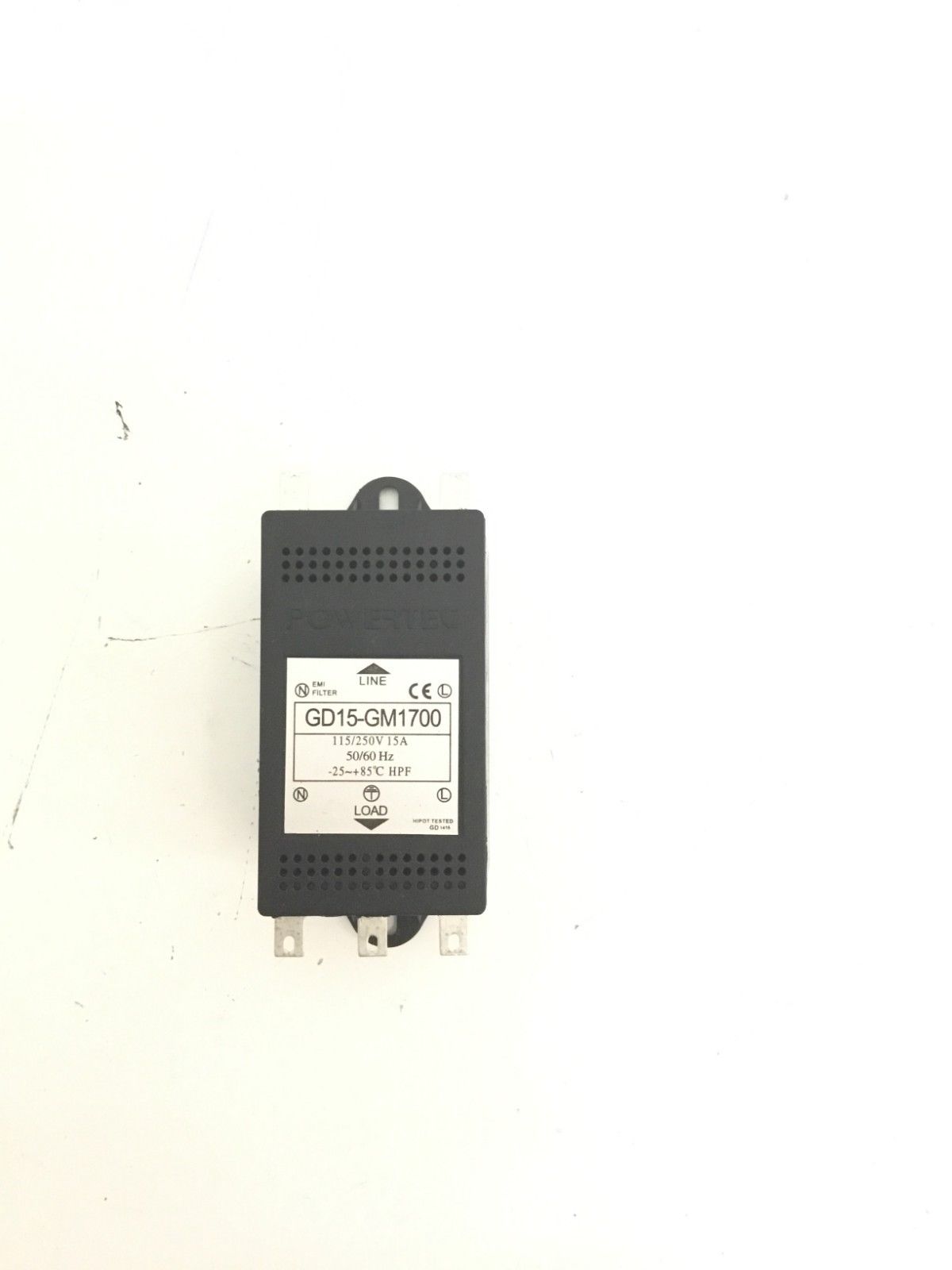 Power Entry EMI Line Filter (Used)