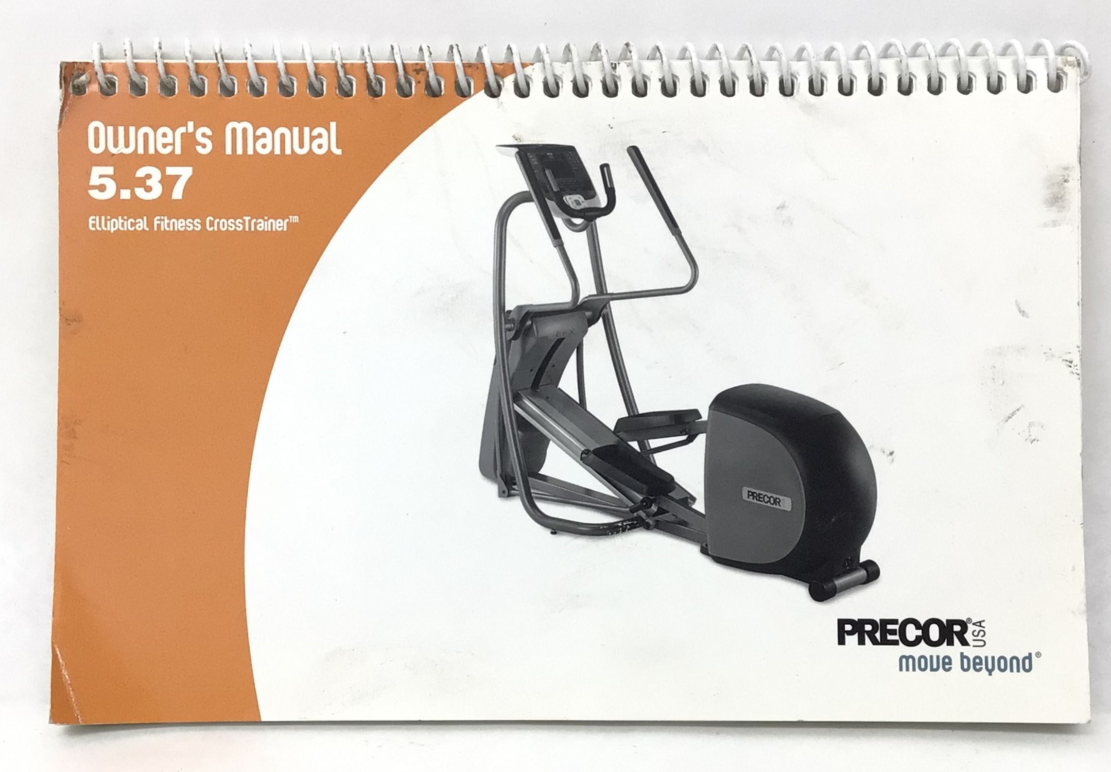 EFX5.37 Elliptical Fitness CrossTrainer Original Owners Manual Guide (Used)